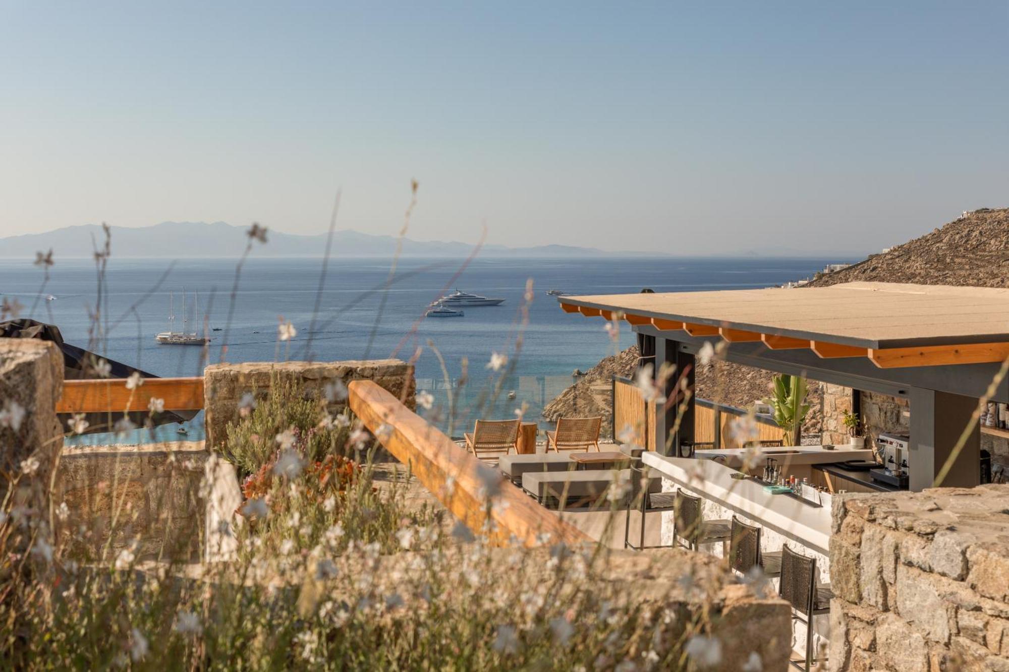 Calma Suites Mykonos Псару Екстериор снимка
